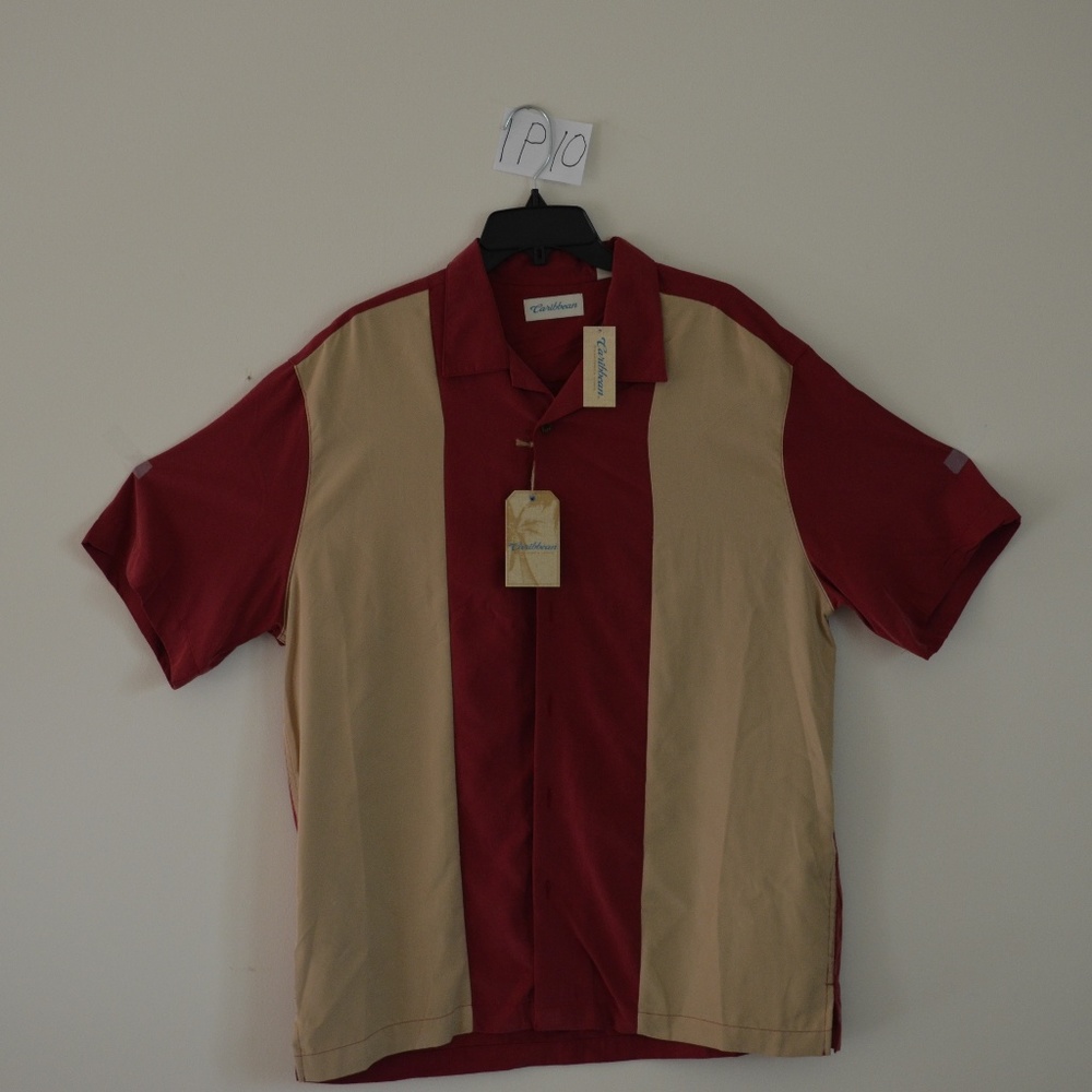 New Mens SS L Caribbean Shirt